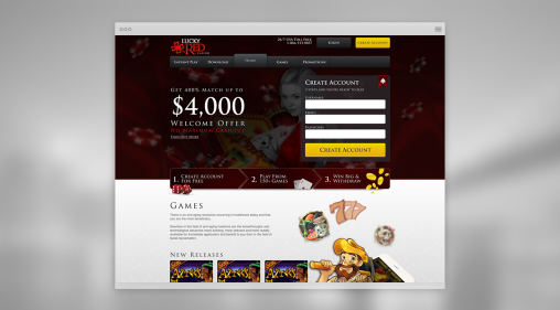 lucky red casino website